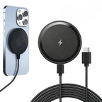 Wireless Charger für Telefone – magnetisches Laden mit Type-C Anschluss