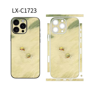 KARLA-SKIN – Bunter Hydrogel Skin Sticker für iPhone Rückseite und Seiten