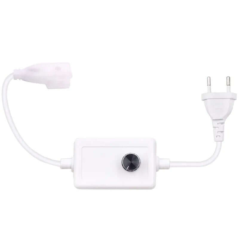 COB LED Strip Light Zubehör: Verbindungskabel & Clips - Stilvolle, sichere Verbindung für 220V EU LED-Streifen mit 360 LEDs auf 12mm. Die hochwertigen Clips und Steckverbinder bieten eine zuverlässige Lösung. Perfekt für professionelle Beleuchtungsprojekt