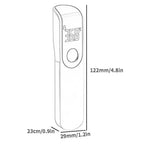 Infrarot Thermometer, superschnell (1s), berührungslos - Effiziente Temperaturmessungen in nur 1 Sekunde mit unserem fortschrittlichen Infrarot-Thermometer. Ideal für präzise und berührungslose Messungen. - 1005006053025432-as show