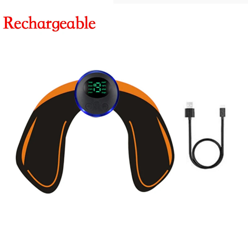 Remote-controlled EMS muscle stimulator for abdominal training and slimming