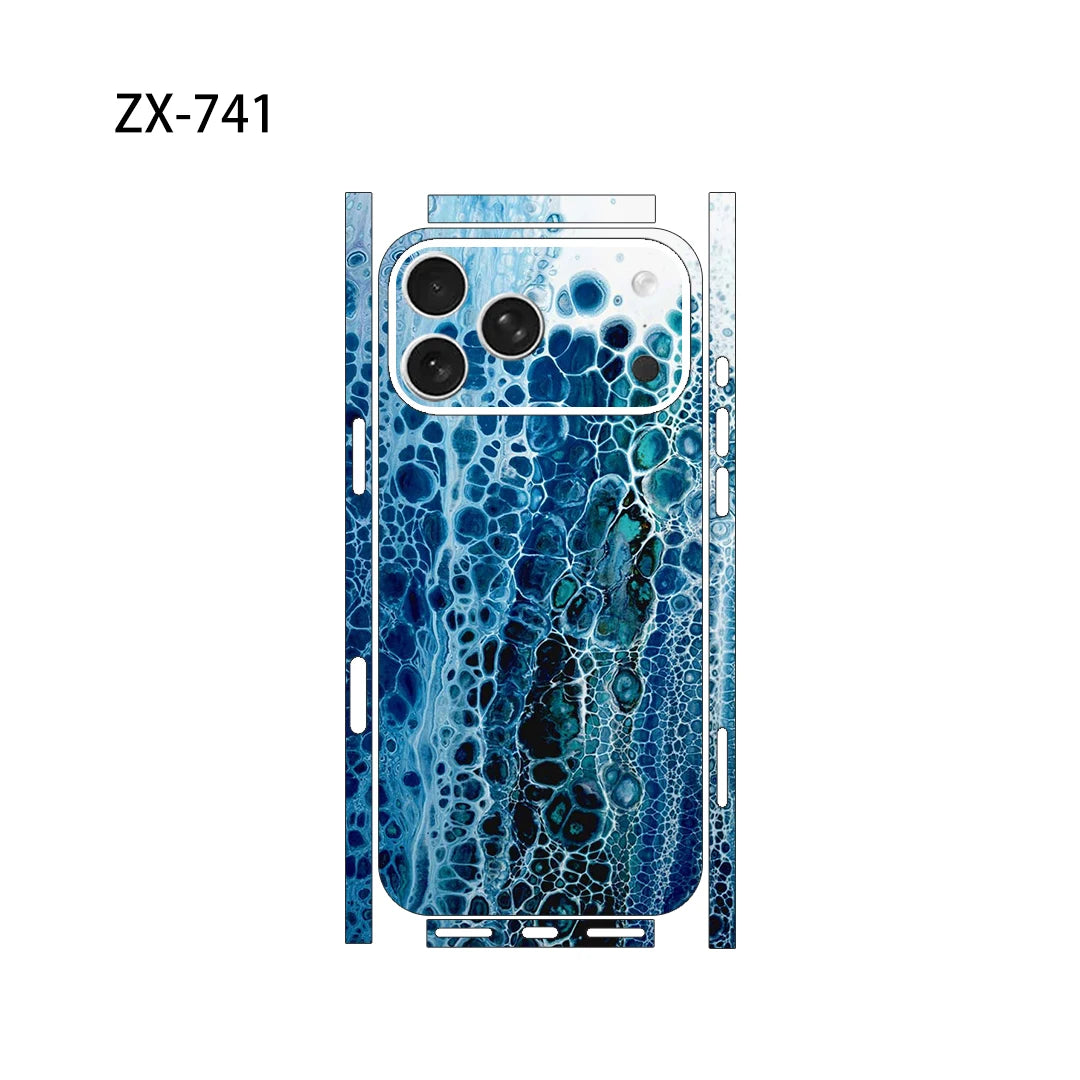 ISABEL-SKIN – matte Hydrogel Skin Wrap Backfilm für iPhone 13-17 Pro Max