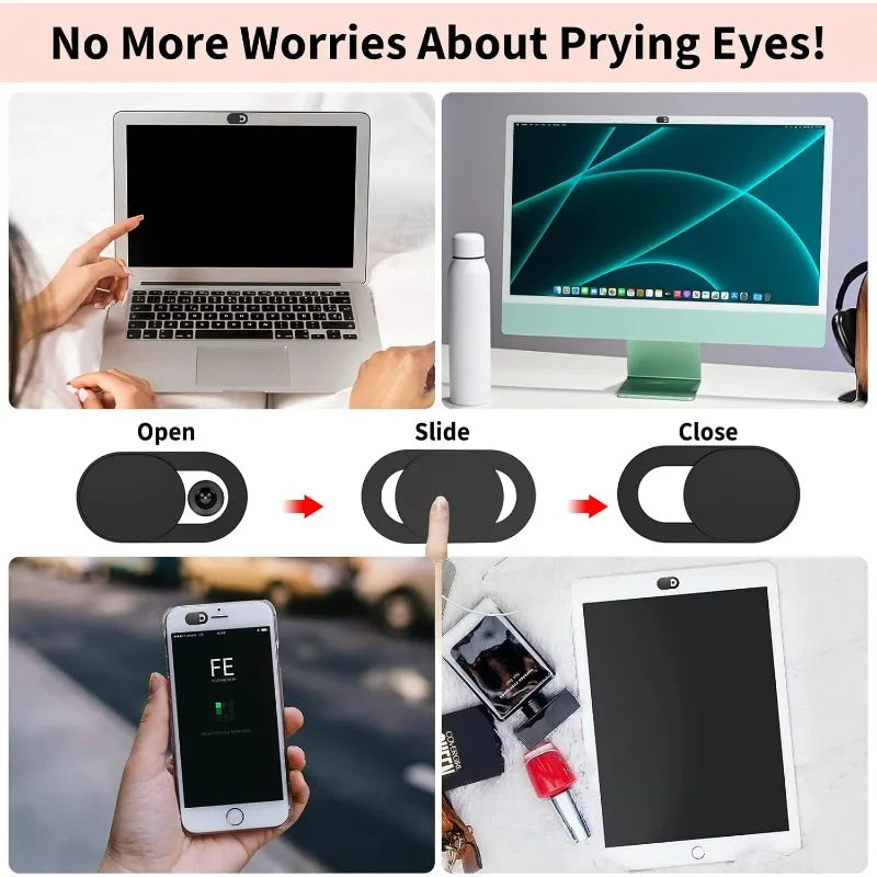 Webcam Cover für den Schutz der Privatsphäre – keine Sorge mehr wegen unerwünschtem Kamera-Zugriff
