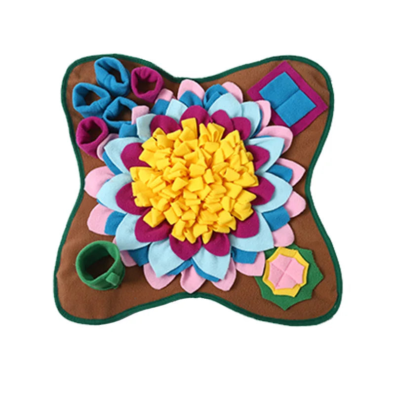 Tapis de jeu pour chien pour l'enrichissement alimentaire - base antidérapante