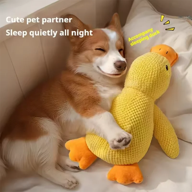 Giocattolo squittente per cani – materiale in pile morbido