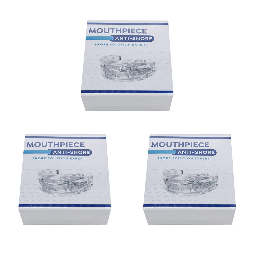 Anti-Schnarch-Mundstück mit Box – Gegen Schnarchen & Zähneknirschen – Schlafhilfe wiederverwendbar, reisefreundlich