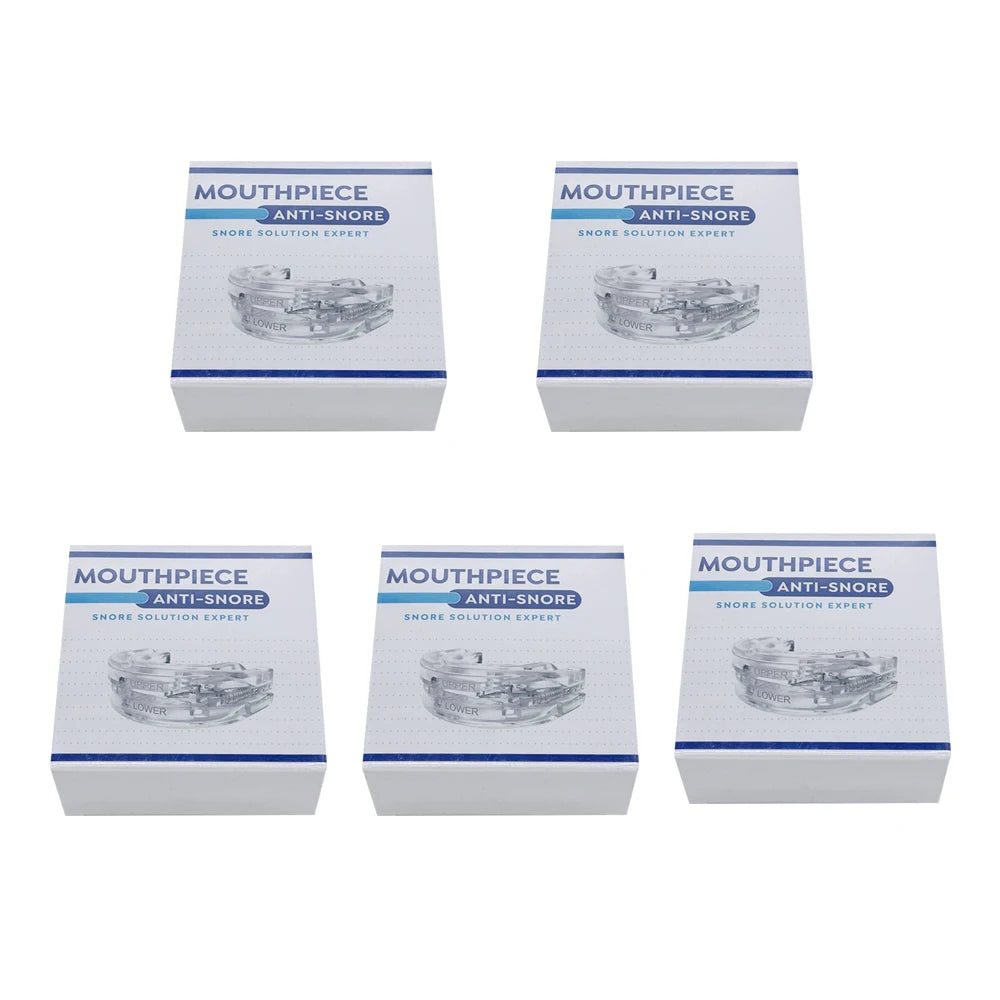 Anti-Schnarch-Mundstück mit Box – Gegen Schnarchen & Zähneknirschen – Schlafhilfe wiederverwendbar, reisefreundlich
