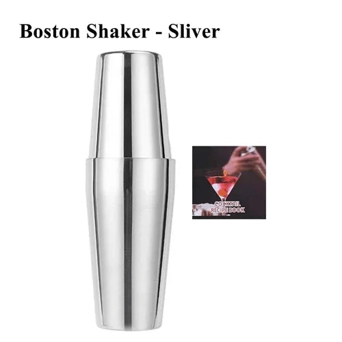 Cocktail Shaker Set 1–33 Teile – Profi Barkeeper-Set mit Rezeptbuch & Barständer