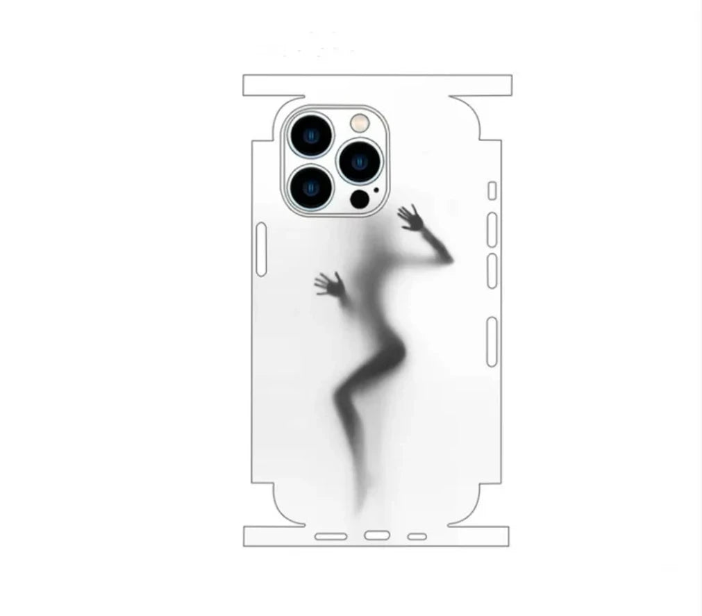 ADAM-SKIN – Universe Astronaut matte Hydrogel-Skin für iPhone 11-17 Pro Max
