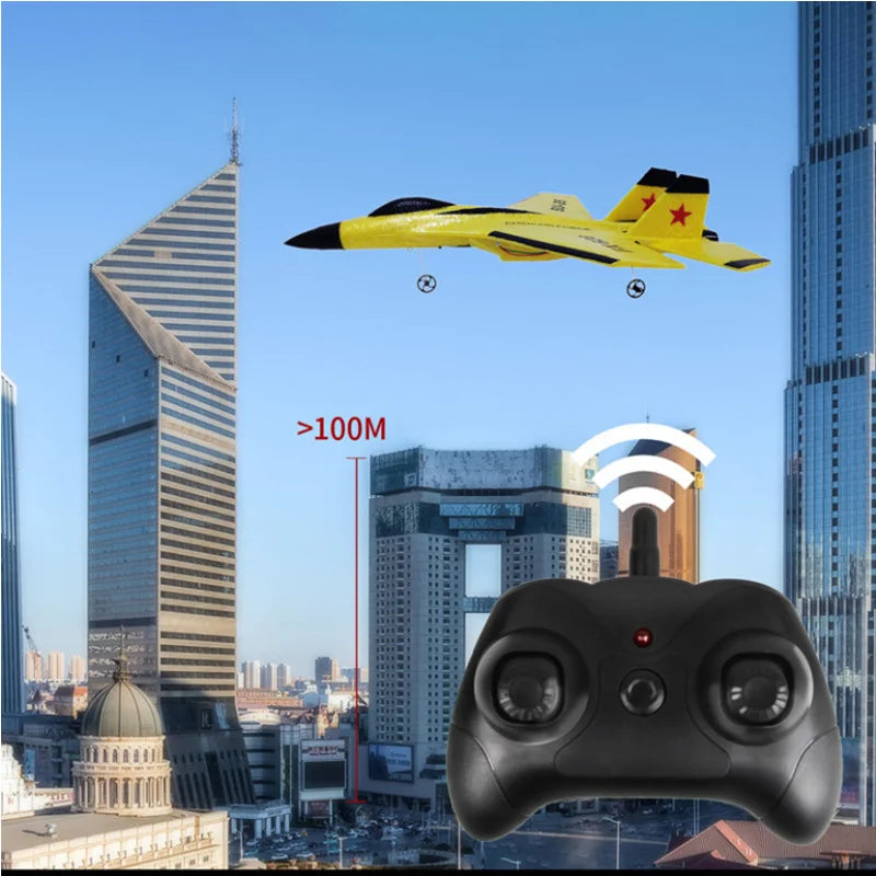 FX-620 SU-35 Avion télécommandé RC 2.4G Avion de chasse télécommandé Avion planeur Jouets en mousse EPP Cadeau pour enfants