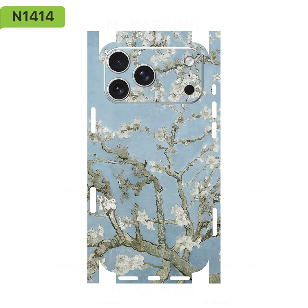 FRIDA-SKIN – Oravia-Skin decal vinilica opaca per retro iPhone 13-17 Pro Max