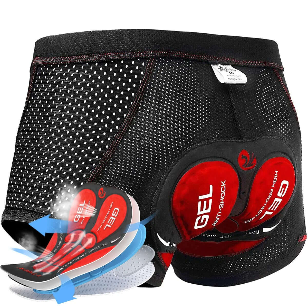 X-Tiger Velo Unterwäsche mit Gel-Dämpfung, atmungsaktiv - Mit der X-Tiger Velo Unterwäsche genießen Sie ultimativen Komfort auf Ihren Radtouren. Entwickelt von Radfahrern für Radfahrer bietet sie Gel-Dämpfungstechnologie, Unterstützung und Anti-Schweiß-Fu