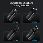 Quick Charger für Smartphones, Tablets und Laptops – 65 W mit GaN-Technologie und 3 Ladeports