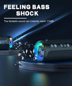 Bluetooth Lautsprecher für drahtloses Musikhören – IPX7 wasserdicht