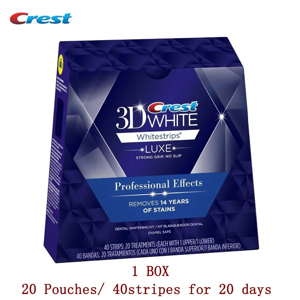 3D White Teeth Whitening Strips für professionelle Effekte