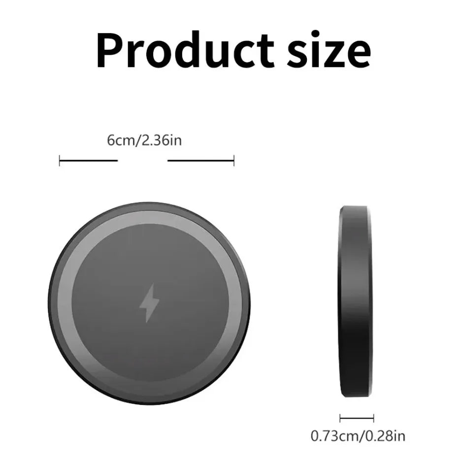 Wireless Charger für Telefone – magnetisches Laden mit Type-C Anschluss
