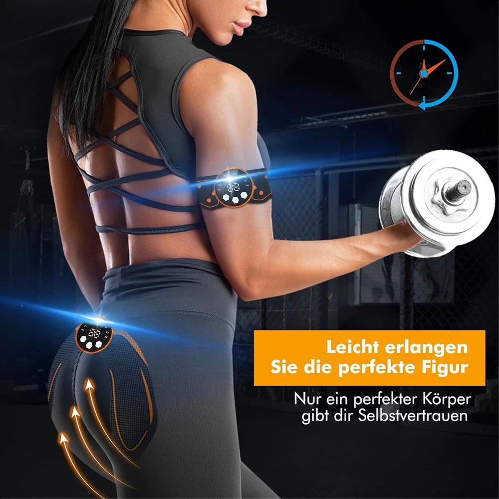 Stimolatore muscolare EMS per allenamento addominale e snellimento