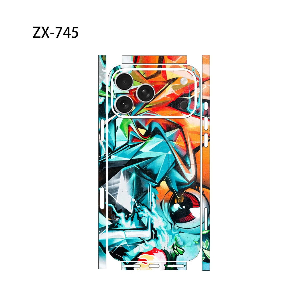 FABIAN-SKIN – Hydrogel Skin Wrap Vinyl Sticker für iPhone 13-17 Pro Pro Max