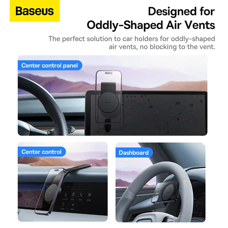 Supporto magnetico per auto: stabile e pieghevole!