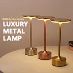 Lampada da tavolo LED ricaricabile USB con sensore touch