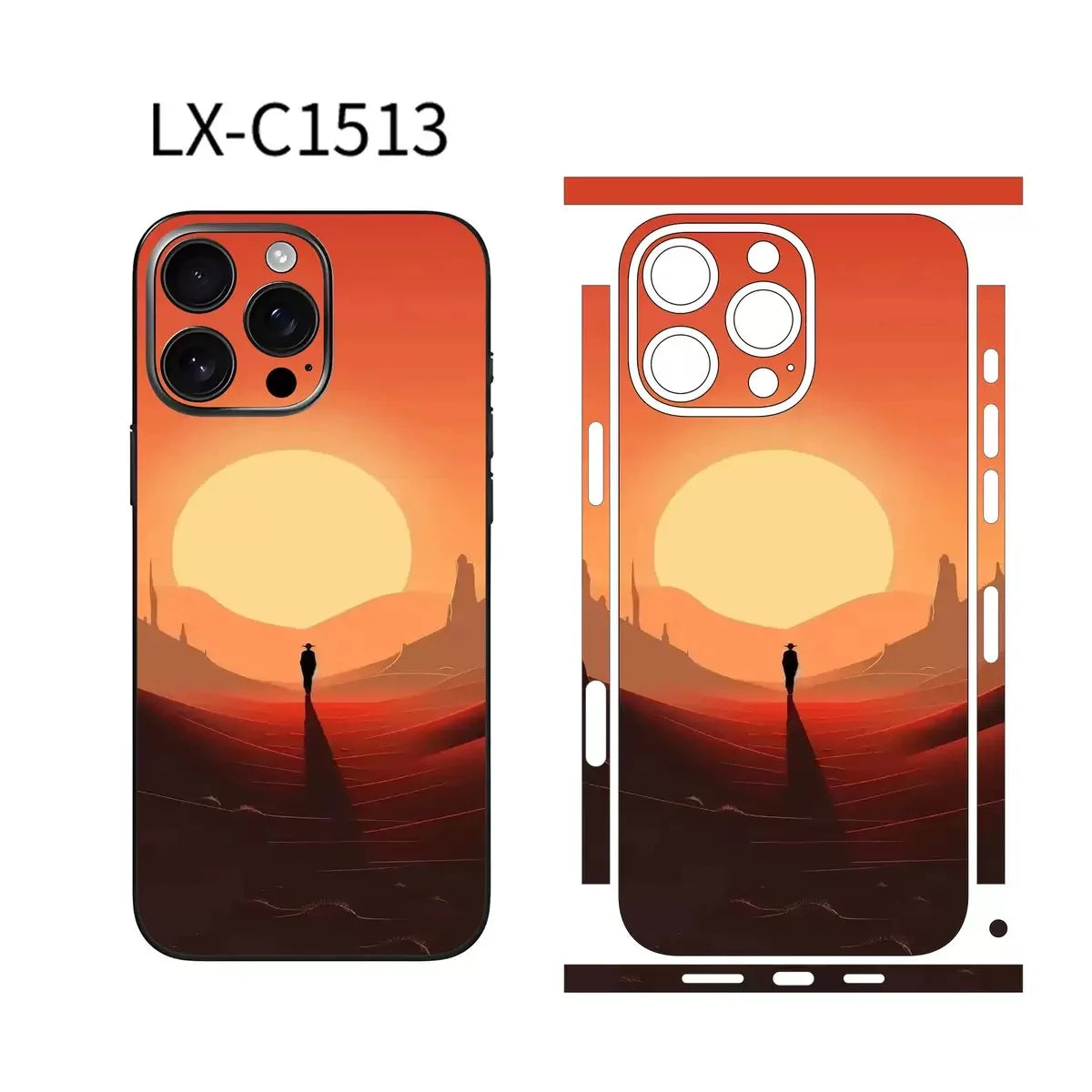 LAURIN-SKIN – Colorful hydrogel skin sticker for iphone back and side protection