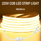 COB LED Lichtleiste – Helles Licht für Ihre Arbeits- und Dekorationsprojekte -Warmweiss
