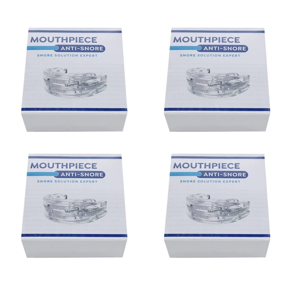 Anti-Schnarch-Mundstück mit Box – Gegen Schnarchen & Zähneknirschen – Schlafhilfe wiederverwendbar, reisefreundlich