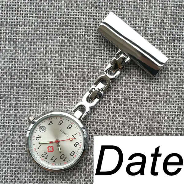 Krankenschwesteruhr - elegant und parktisch - Entdecke die Zeit mit Stil: Unsere personalisierte Krankenschwesteruhr ist das perfekte Accessoire für Arbeit und Freizeit. - 14:496#Gold