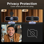 4K Webcam für Videokonferenzen – klare Bilder ohne Verzögerung