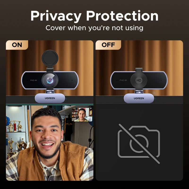 4K Webcam für Videokonferenzen – klare Bilder ohne Verzögerung