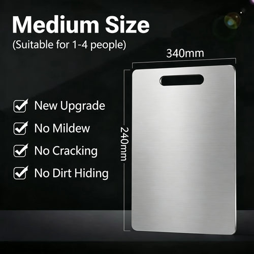 Titanium alloy double-sided kitchen cutting board