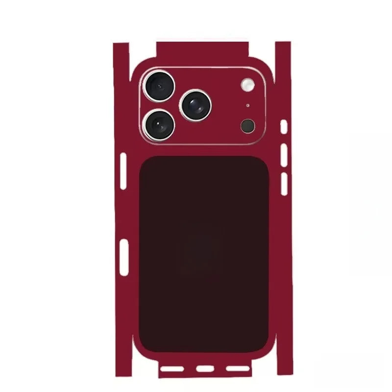 MIA-SKIN – Hydrogel Rückseiten-Skin für Apple iPhone 13-17