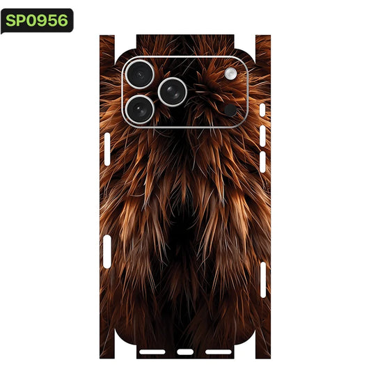 Oscar Wrap Decal SkinFor Apple iPhone 17 16 15 14 iPhone13 Pro Max color Rear Protective Sticker Film