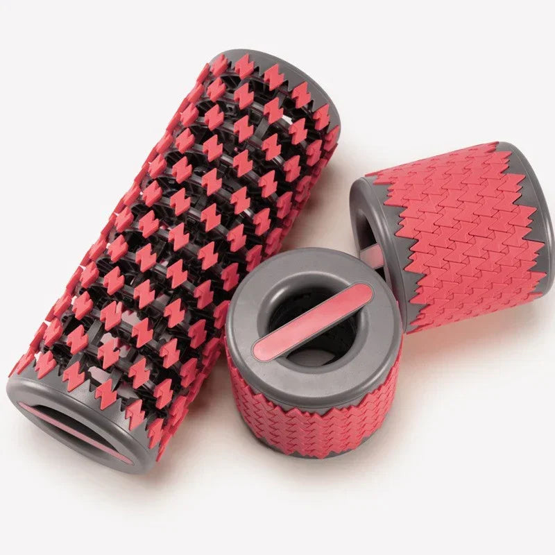 Teleskop-Yoga-Rolle – Kompakte Faszienrolle für Massage & Fitness