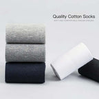 Herren Baumwollsocken HSS: Neuer Stil, Schwarz, Business, Atmungsaktiv, Größe 39-47 - Unsere Herrensocken - perfekte Dicke für jedes Wetter. Weich, strahlend weiß, und bequem. 10 Paar Sets aus reiner Baumwolle mit Synthetik für Dehnbarkeit. Zufriedene Kun