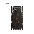 Oscar Skin Wrap Decal Vinyl Sticker for iPhone 17/16/15/14/13 Pro, Pro Max Full Cover Back Film
