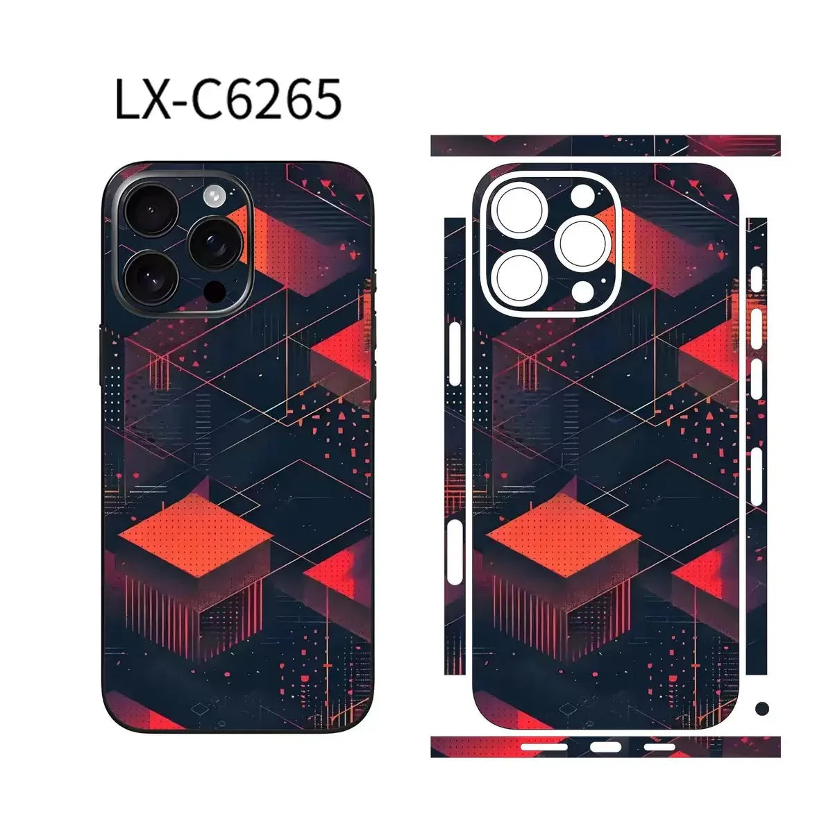 MICHELLE-SKIN – Autocollant hydrogel coloré pour dos et contours iPhone