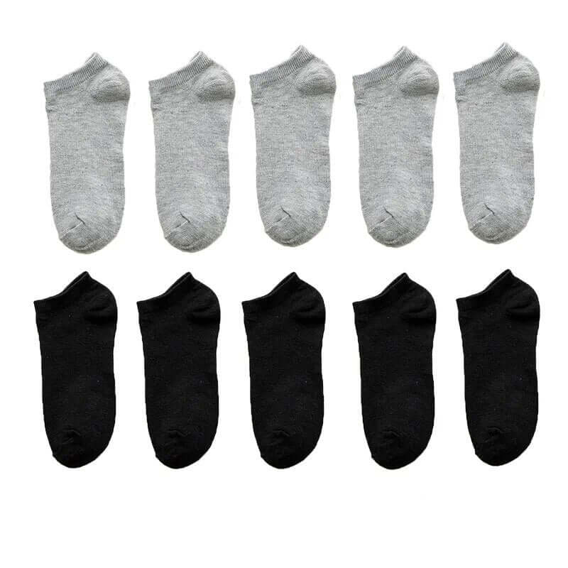 Ankle Socks Set: 10 Paar Damen Socken: Atmungsaktive Sport- und Freizeitsocken - Entdecken Sie unsere 10 Paar Damen Ankle Socks: Atmungsaktive, stilvolle und komfortable Socken für den Alltag. Perfekte Passform für Größen 37-44. - 14:200001438#4;5:2000035
