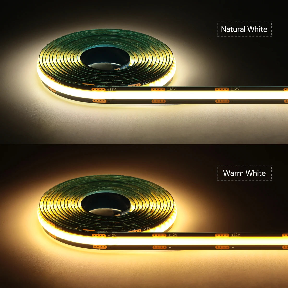 Touch dimmbare LED Lichtleiste mit schwarzem PCB für Holzpaneele