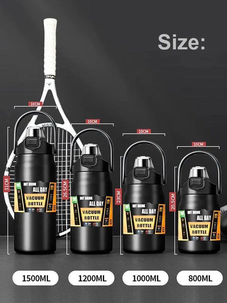 Thermosflasche für unterwegs – lange Wärme- und Kältehaltung