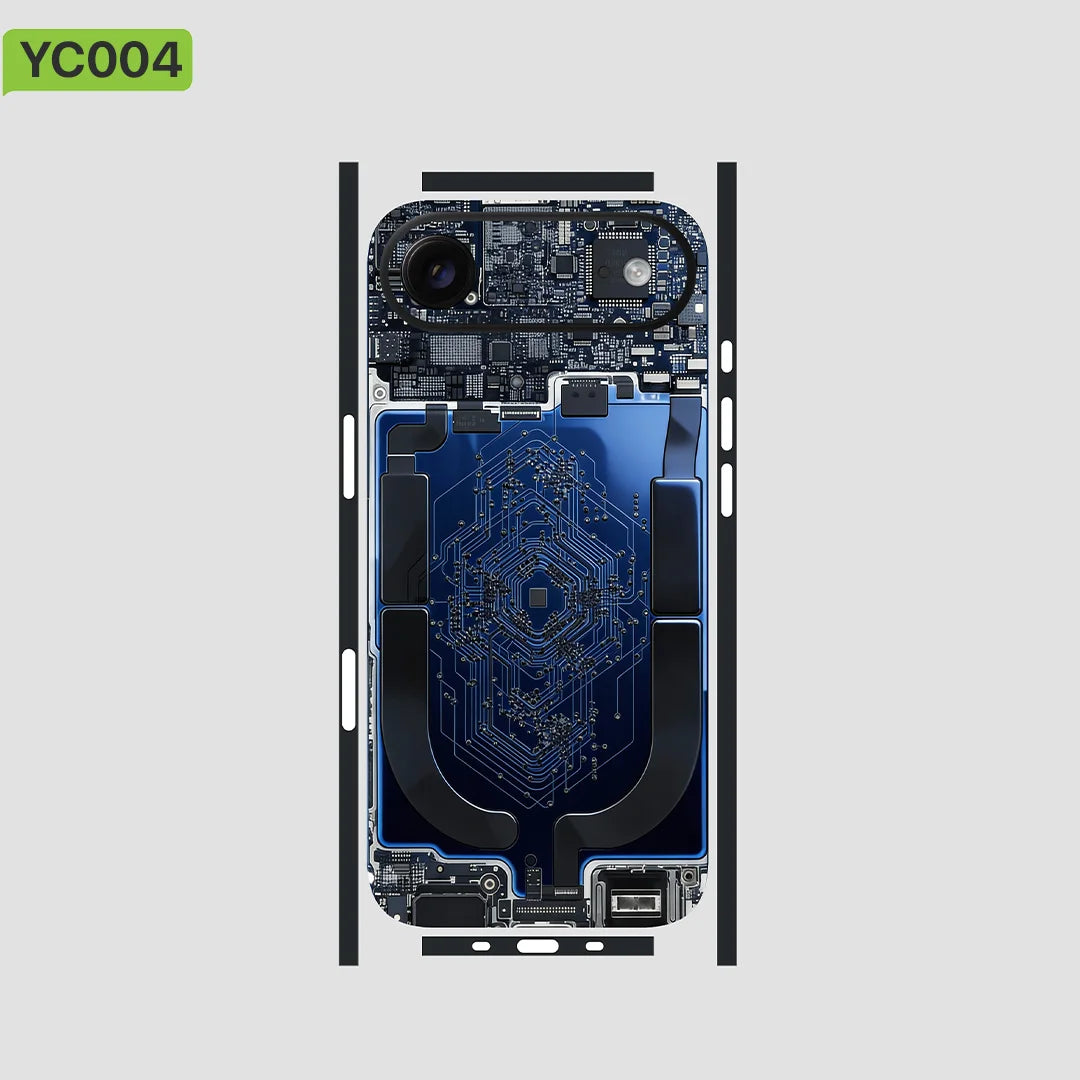TIM-SKIN – Premium Vinyl Skin Schutzfolie für iPhone 17 Air Rückseite