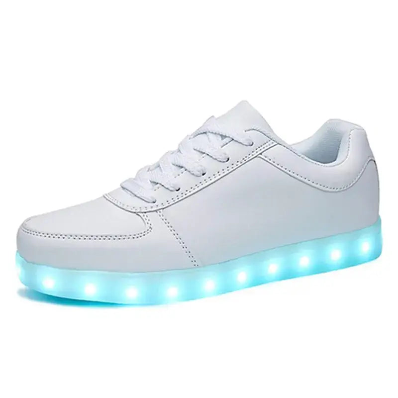 Kids Glowing Sneakers: Bunte LED Leuchtschuhe für Boys & Girls - Tauchen Sie ein in die zauberhafte Welt der farbenfrohen Glowing-Sneakers LED – einzigartig, aufregend und strapazierfähig für Jungen und Mädchen! - 1005004629433318-black-34