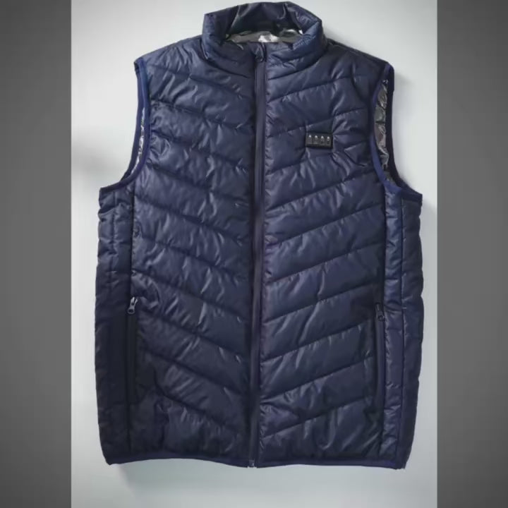 USB Heizbare Winterweste: Perfekt für Sport und Outdoor, bis 17 Heizzonen