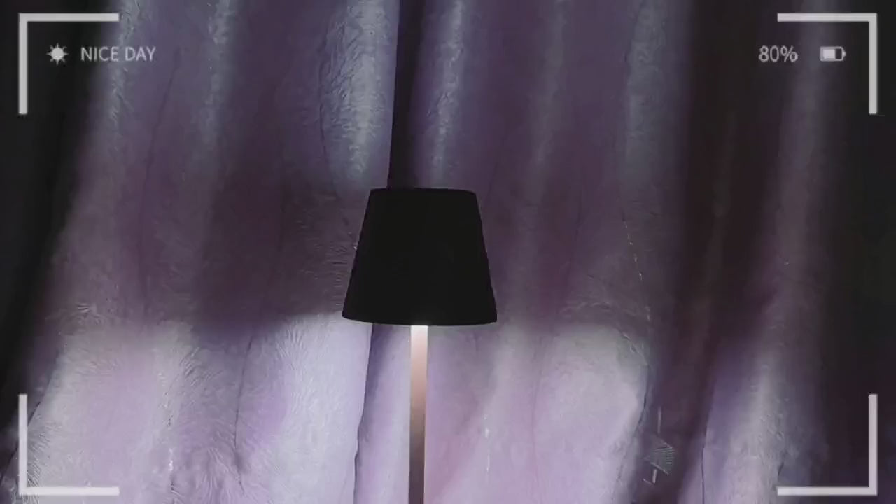 Kabellose Tischlampe, wasserfest mit Touchbedienung – Elegante LED-Leuchte für jeden Raum