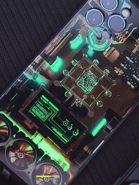 Smart LED Handyhülle mit 7-Farben-Beleuchtung – stylisch, reaktiv & schützend iPhone Air 17 16 E 15 14 13 12 11 Pro