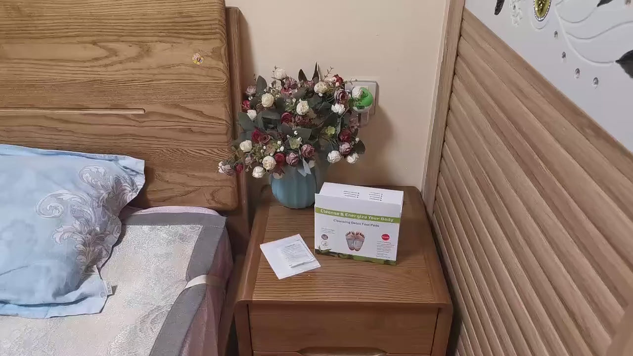 Natürliche Detox Fusspflaster für mehr Wohlbefinden und bessere Schlafqualität