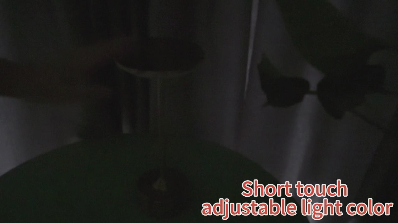 LED Tischlampe für kabelloses Lesen und Nachttisch – dimmbar mit USB-Aufladung