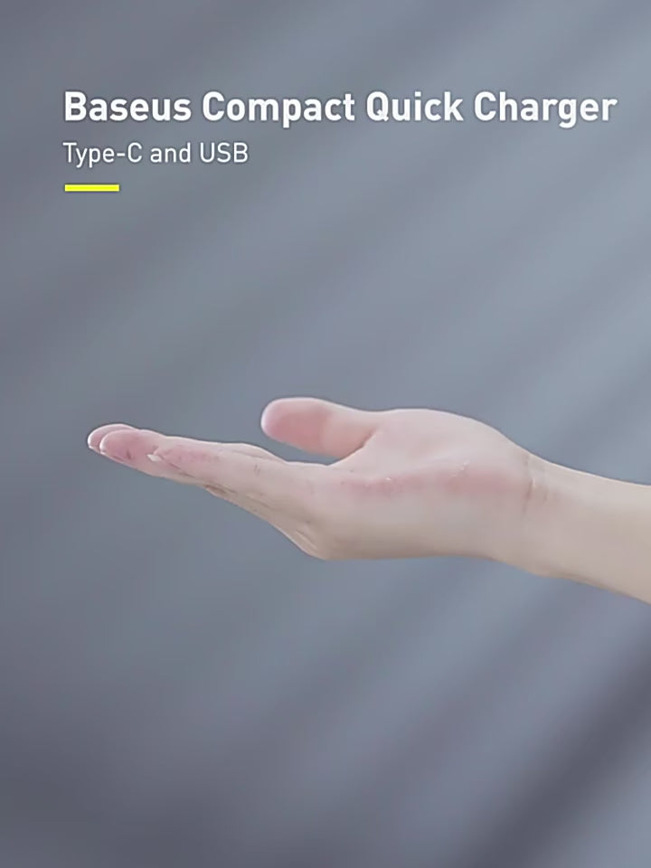 Baseus USB-C Quick Charger 30W: Superschnelles Laden für iPhone und Android