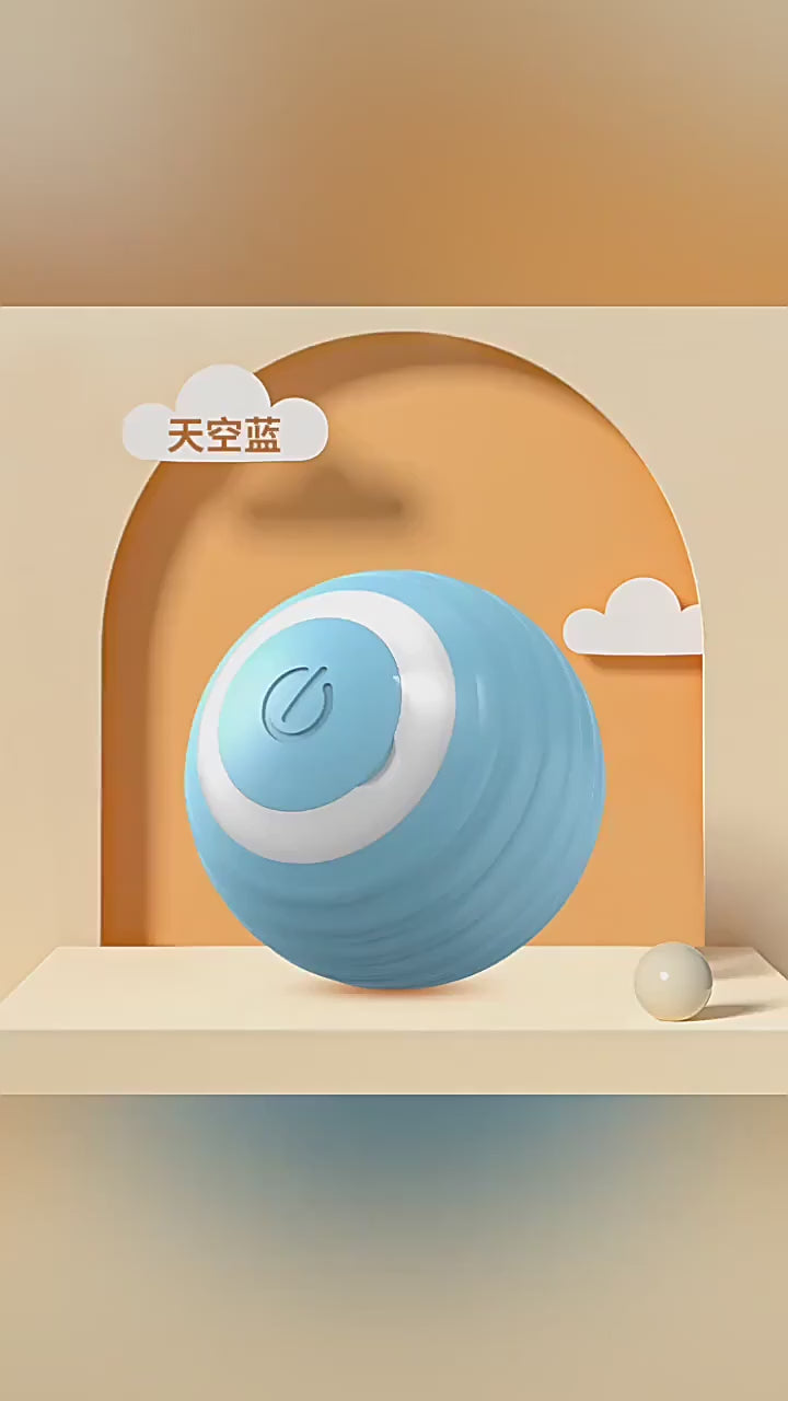 Spin Ball - Interaktive aufladbare-Spielzeugkugel für Katzen & Hunde